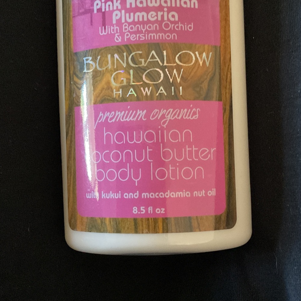 BN Pink Hawaiian Plumeria Body Lotion made in Hawaii - Picture 3 of 4